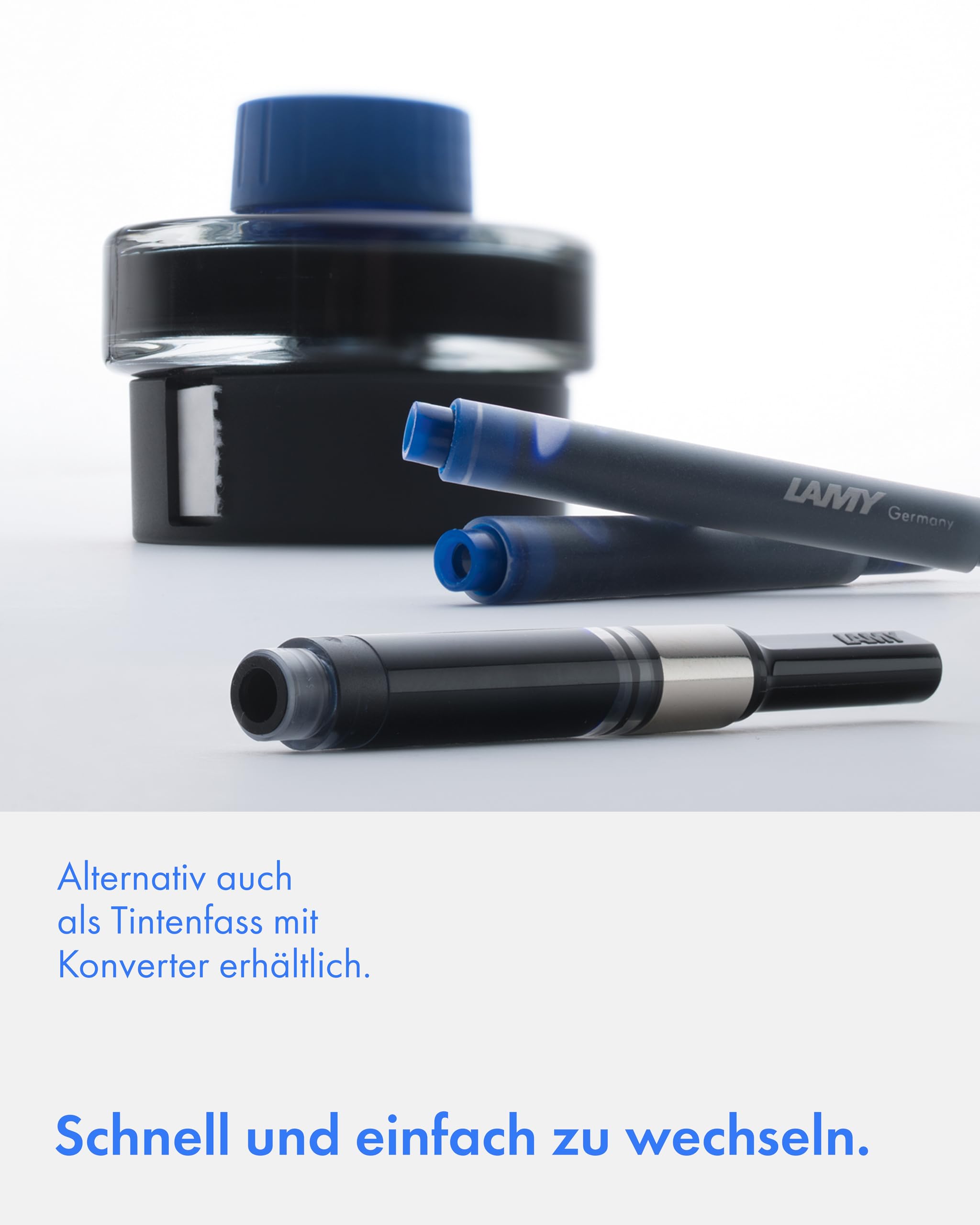 Lamy 1220536 T 10 Ink Cartridges – Blue (Pack of 10) - Image 6
