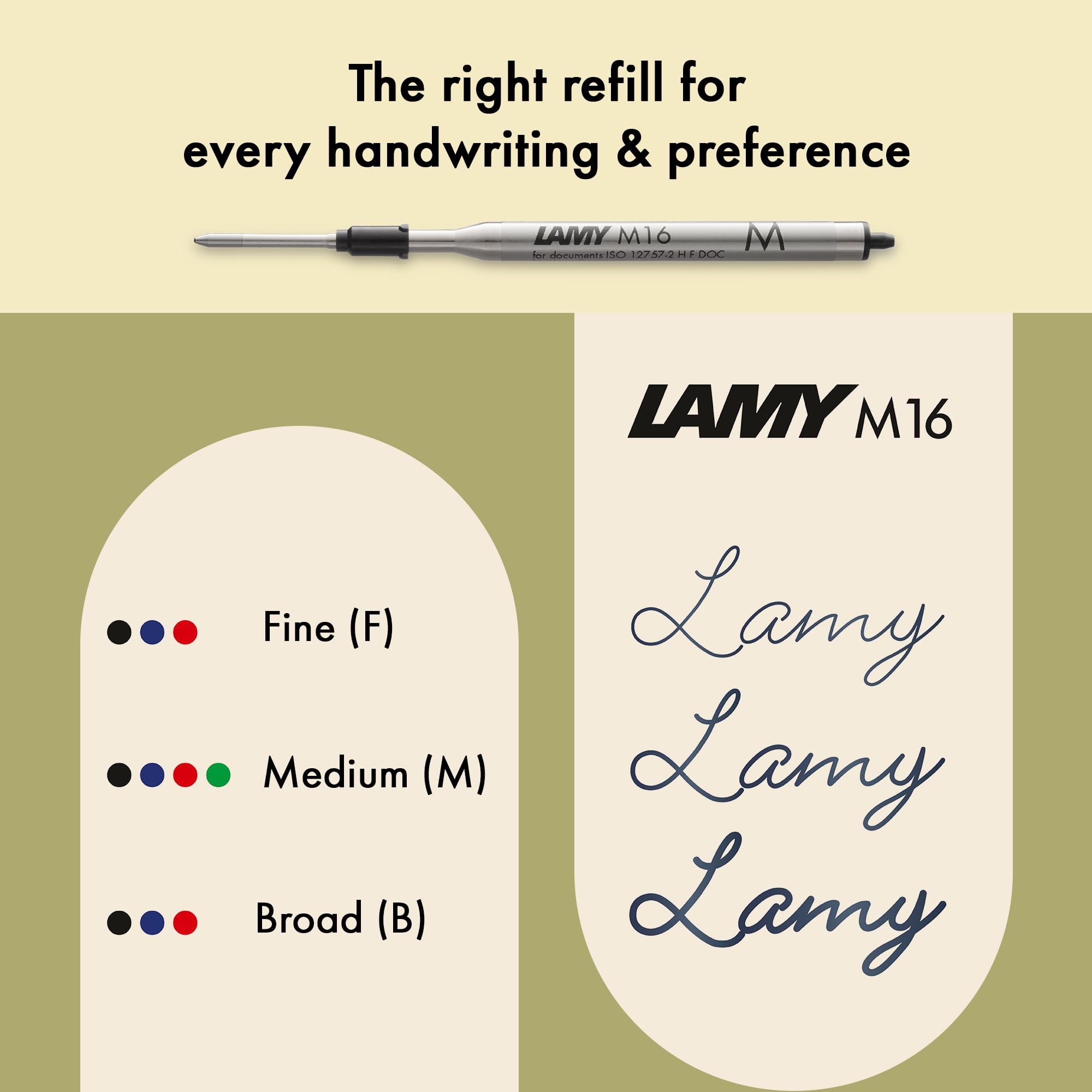 Lamy 2000 blackwood - elegant ballpoint pen with grenadilla wood casing and palladium finish - perfectly balanced - incl. giant refill M 16 in line width M in black - Image 4
