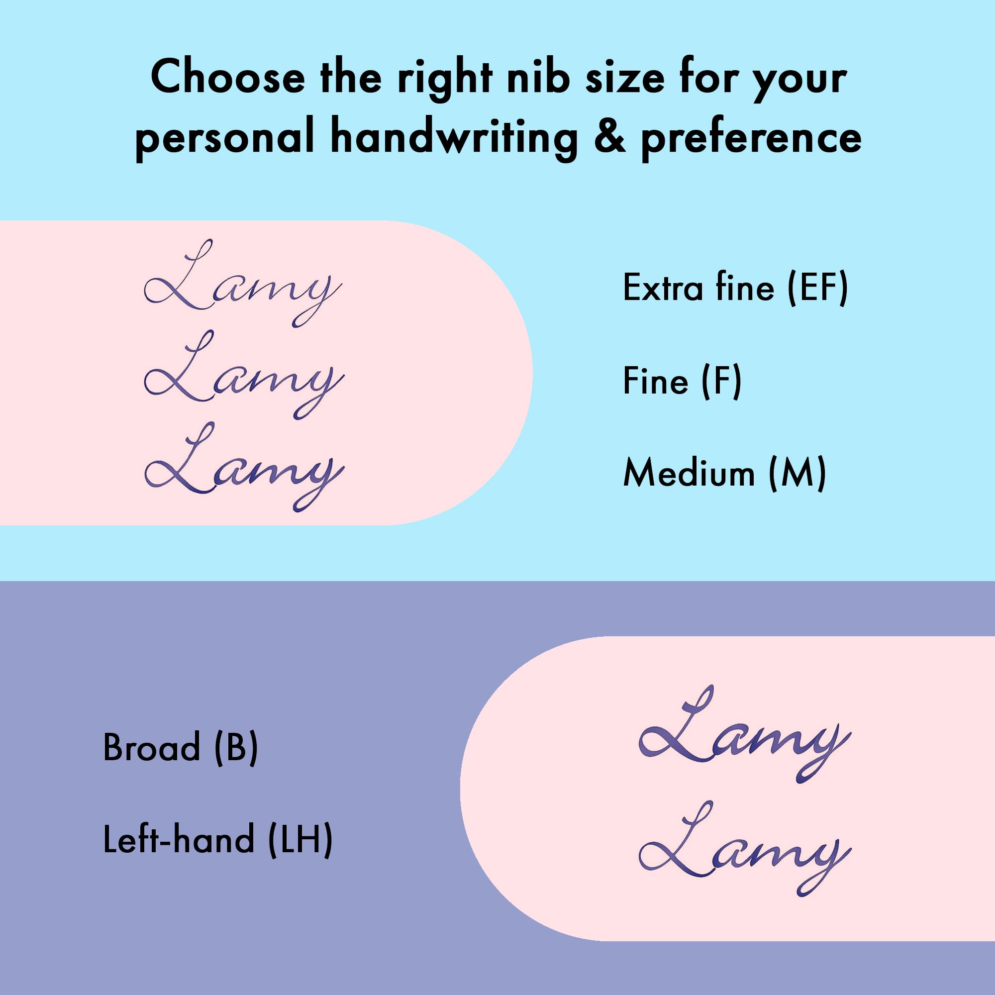 LAMY AL-star black purple - Fountain Pen with ergonomic grip & polished steel nib in size M - lightweight aluminum body - including LAMY T 10 blue cartridge - Right-Handed - Image 5