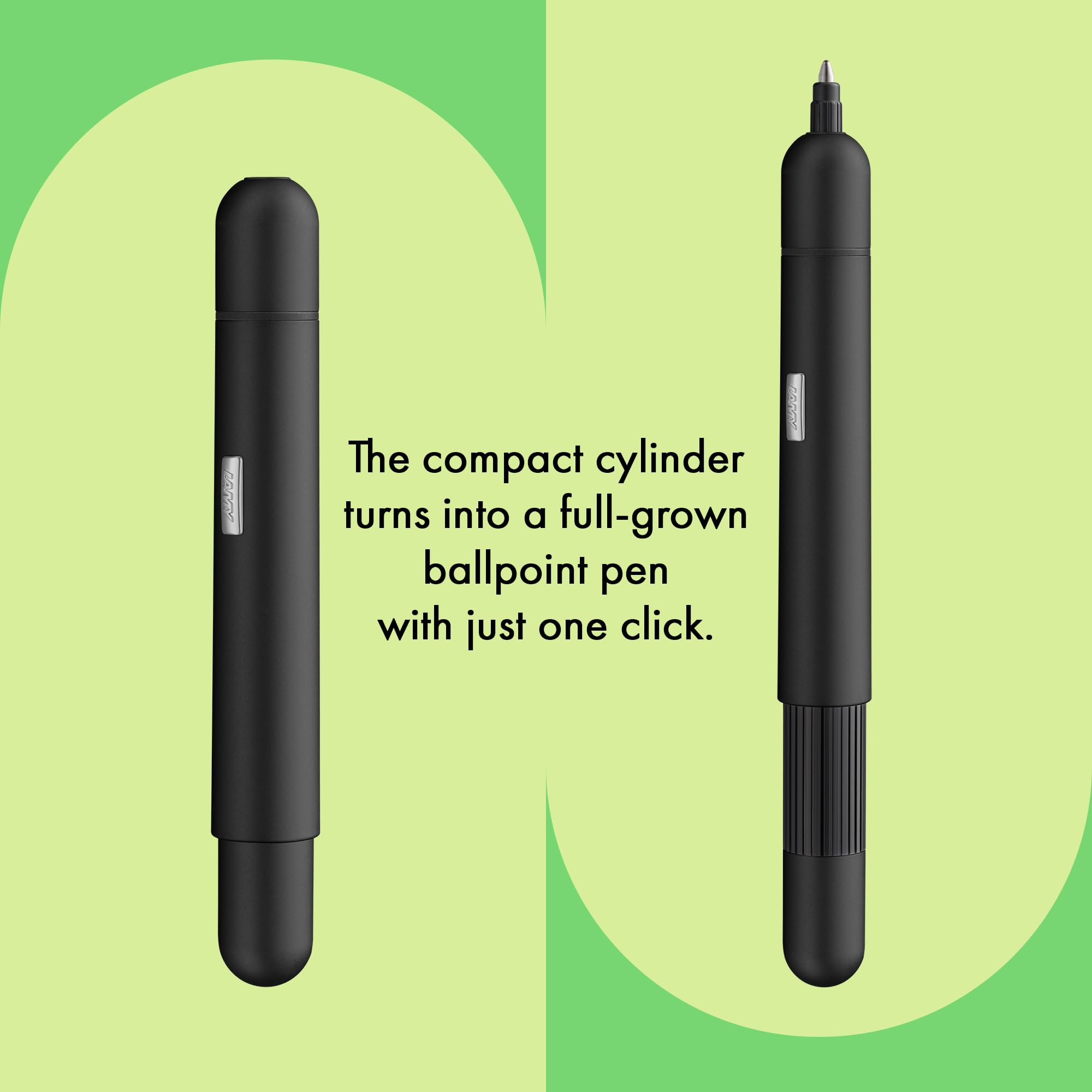 LAMY Pico Matte Black Ballpoint Pen, Oil-based, L288 - Image 4