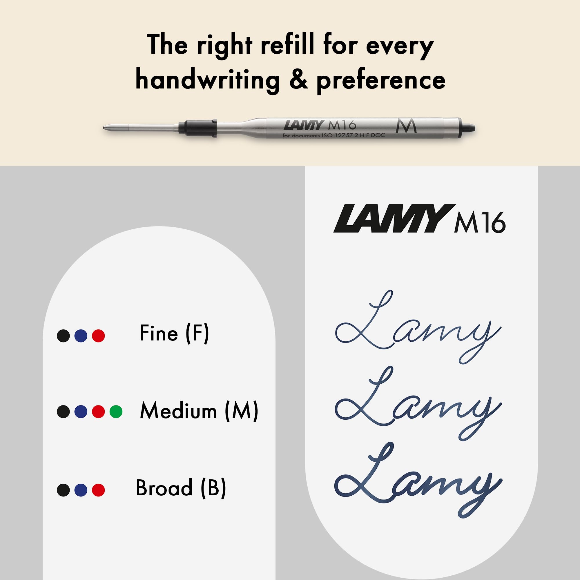 Lamy scala pianored - puristic Ballpoint Pen in line width M - robust all-metal body & glossy lacquer finish - incl. large capacity refill M 16 in black - Image 3